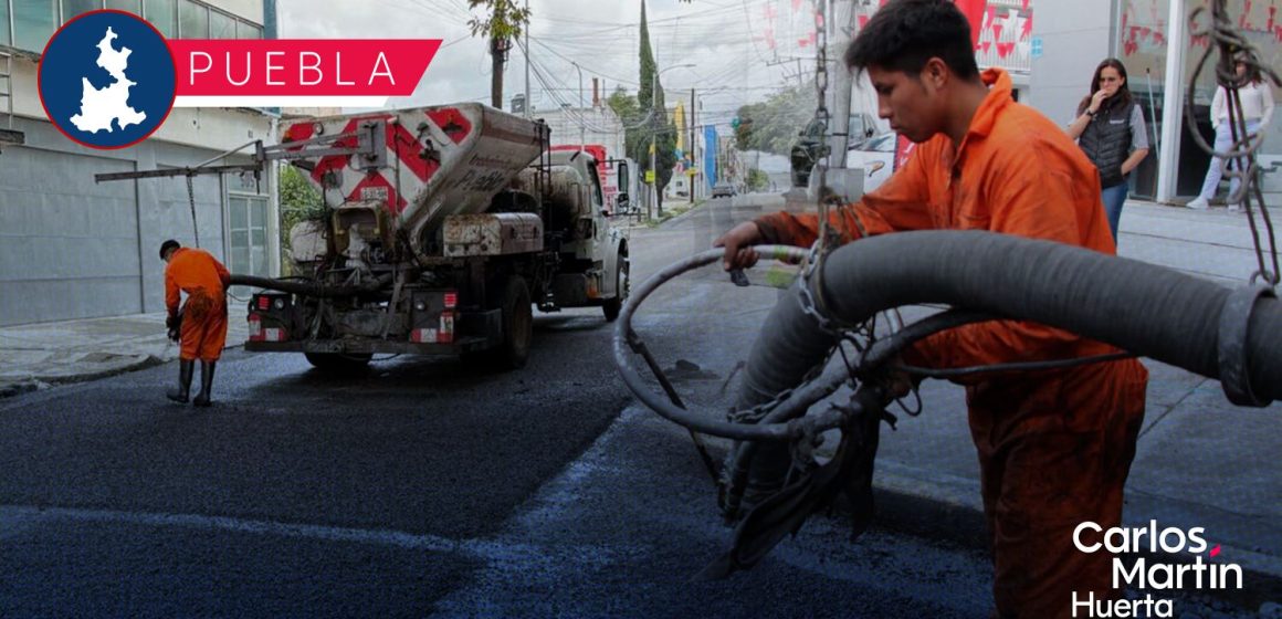 Bacheando Puebla: Estas vialidades tendrán trabajos de bacheo a partir de hoy
