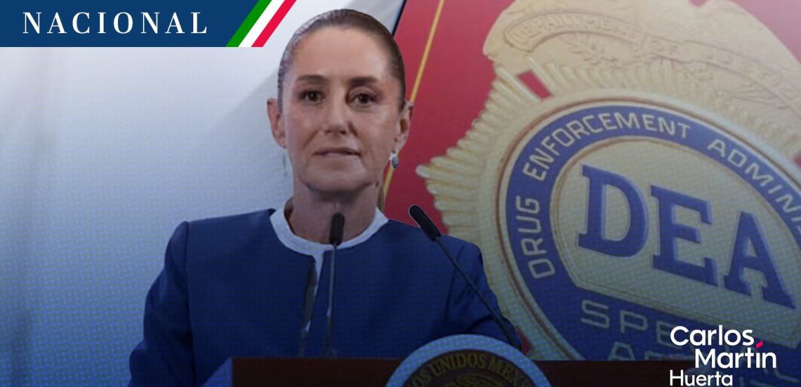 Sheinbaum niega acuerdo con la DEA tras anunció del Proyecto Portero