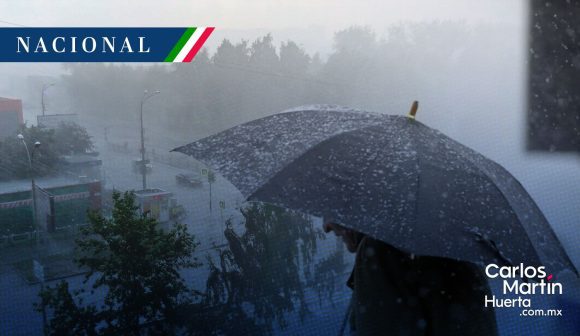 Clima: Lluvias intensas en el norte, centro y sur de México