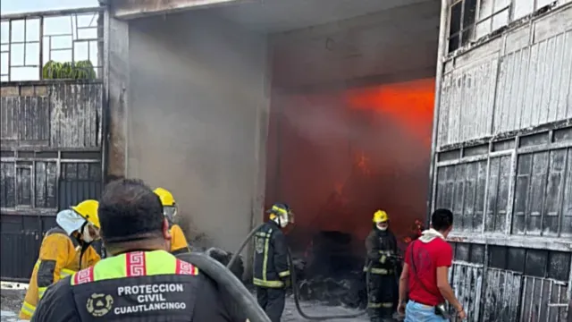 Controlan incendio en banos de vapor de Cuautlancingo no se reportan heridos 3