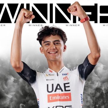 Isaac del Toro brilla en el 80º Circuito de Getxo con una victoria épica para UAE Emirates