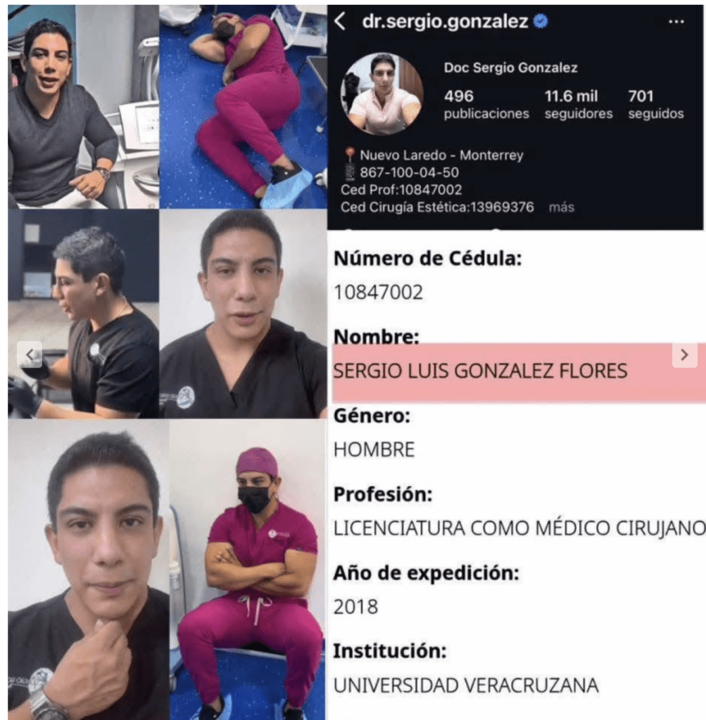 DR SERGIO GONZALEZ CLINICA TOQUE DIVINO 1