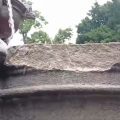 Protesta por desaparecidos termina con daños a la fuente de San Miguel