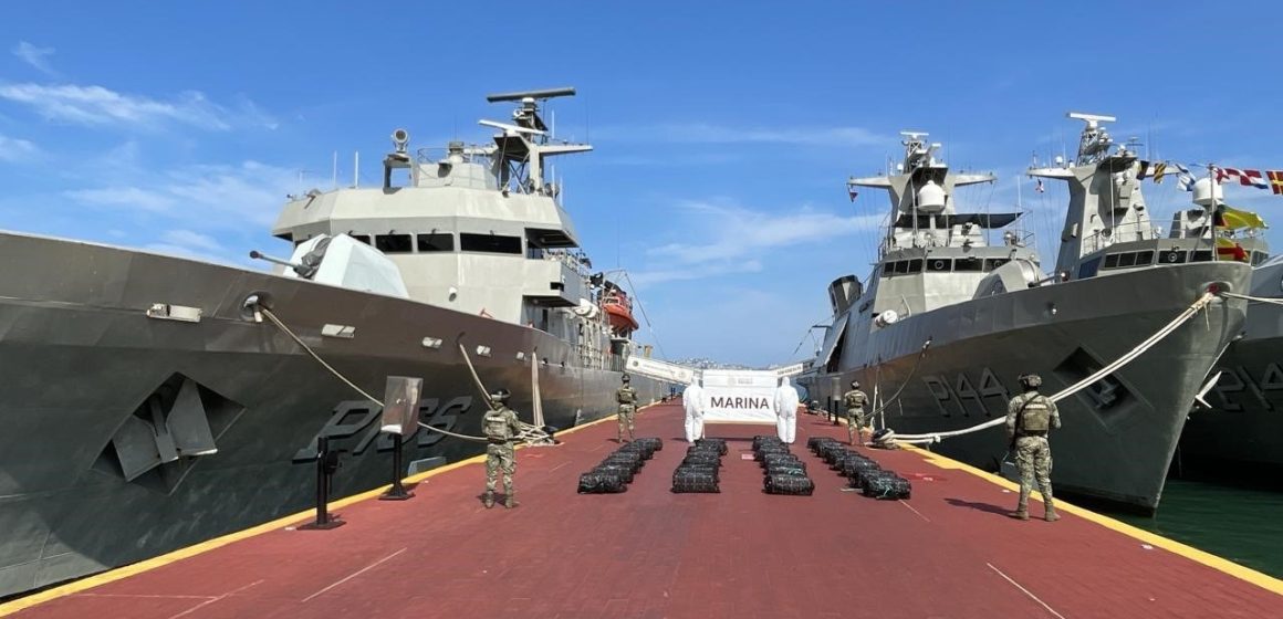 Aseguran 601 kilos de cocaína en las costas de Guerrero