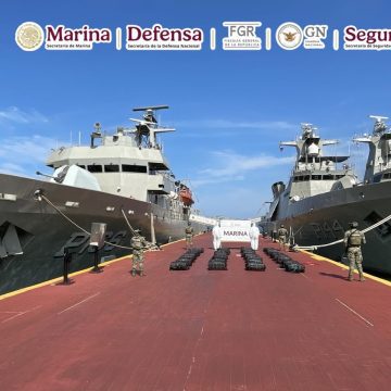 Aseguran 601 kilos de cocaína en las costas de Guerrero