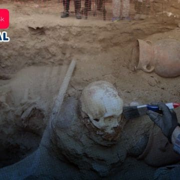 Descubren tumba milenaria en Perú durante instalación de gas