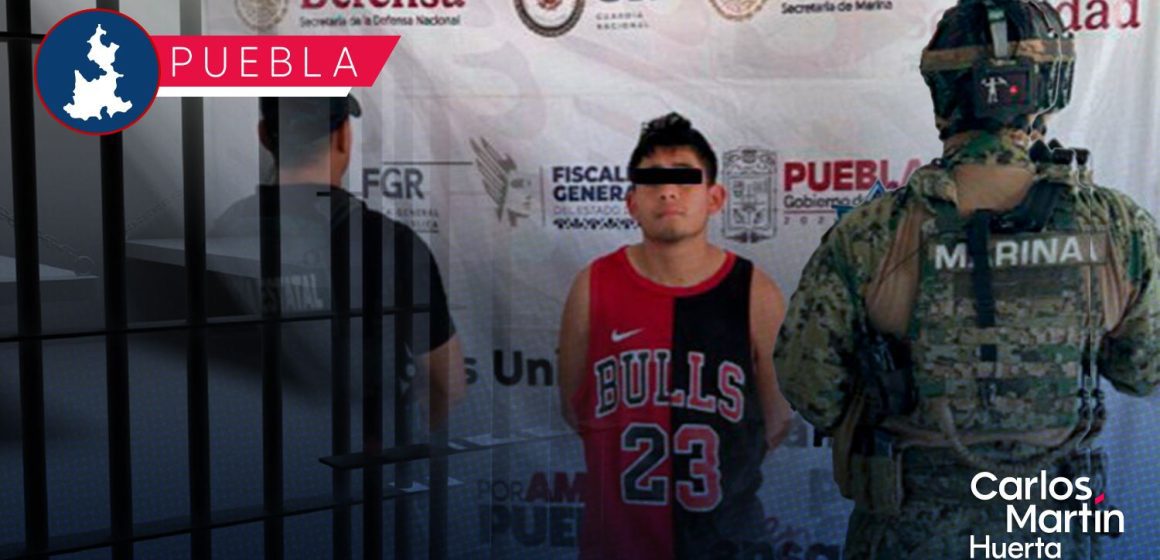 Detienen a “El Borrego”, objetivo prioritario de la Mixteca poblana