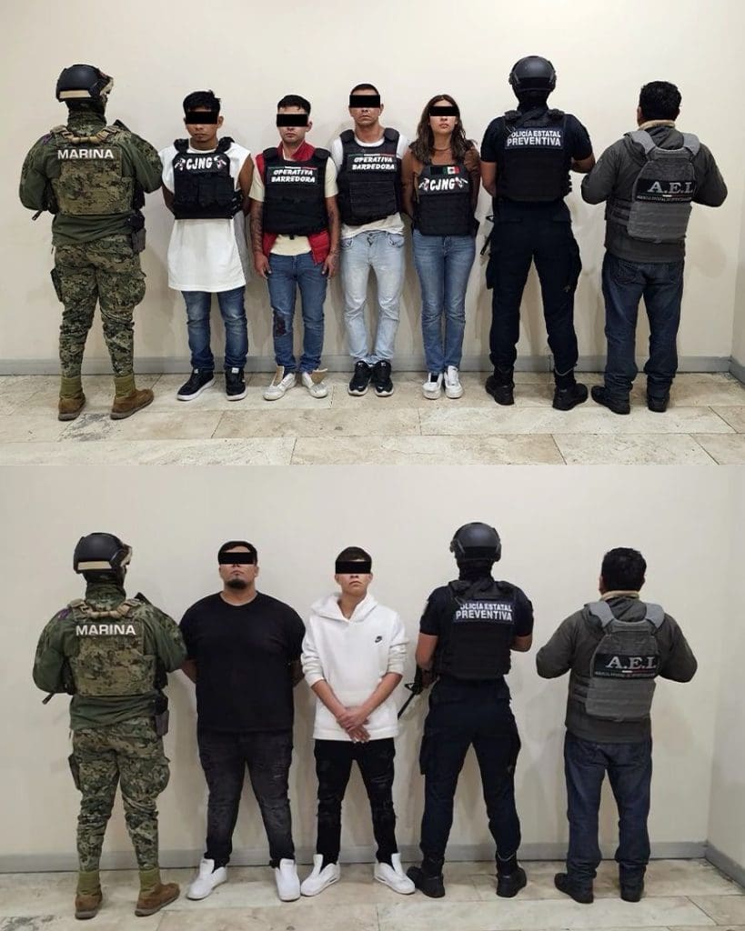 Detienen a seis presuntos miembros de La Barredora; vinculados al homicidio del custodio en San Miguel 1 Detienen a seis presuntos miembros de La Barredora; vinculados al homicidio del custodio en San Miguel