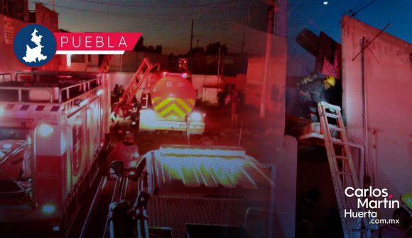 Fuerte incendio consume inmueble en la colonia Jorge Murad; esto se sabe