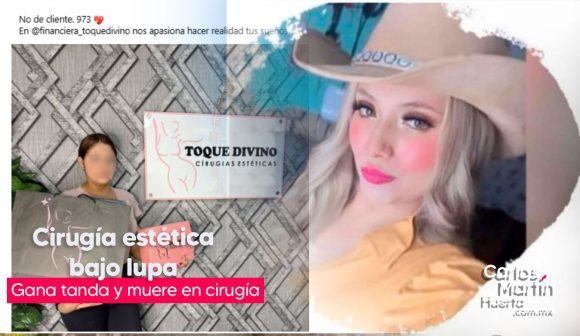 Joven gana cirugía en tanda y muere durante lipoescultura