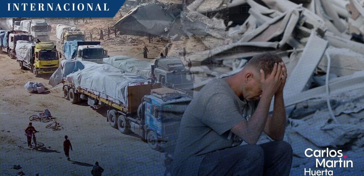 Tragedia en Gaza: Volcadura de camión con ayuda humanitaria deja 20 muertos