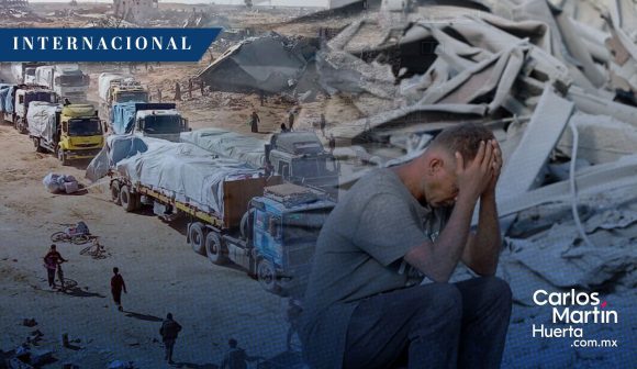 Tragedia en Gaza: Volcadura de camión con ayuda humanitaria deja 20 muertos