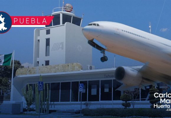 Aeropuerto de Puebla aumenta 43% sus pasajeros durante julio; mueve 175 mil viajeros