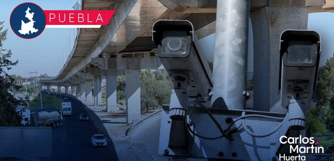 Gobierno de Puebla instalará 100 cámaras de seguridad en la autopista México-Puebla ante retrasos de CAPUFE