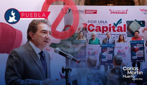 Gobierno de la Ciudad impulsa campaña contra la corrupción en Puebla: “Por una Capital sin Corrupción”