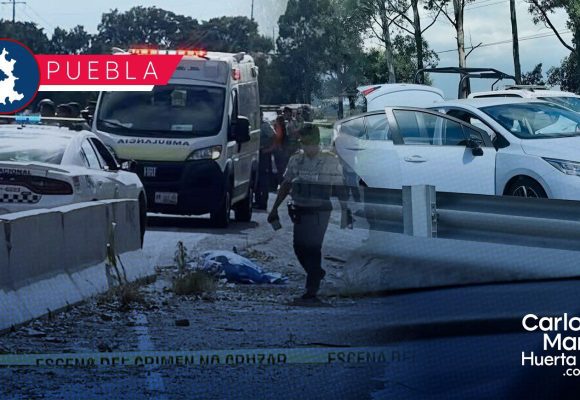 Homicidio en la autopista Puebla-Orizaba: Autoridades descartan asalto y apuntan a ataque directo
