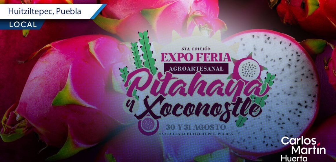 Huitziltepec se prepara para la Feria Agroartesanal de la Pitahaya y Xoconostle 2025