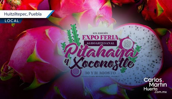 Huitziltepec se prepara para la Feria Agroartesanal de la Pitahaya y Xoconostle 2025