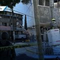 Incendio consume maquiladora en la colonia Aquiles Serdán de Tehuacán; no se reportan lesionados