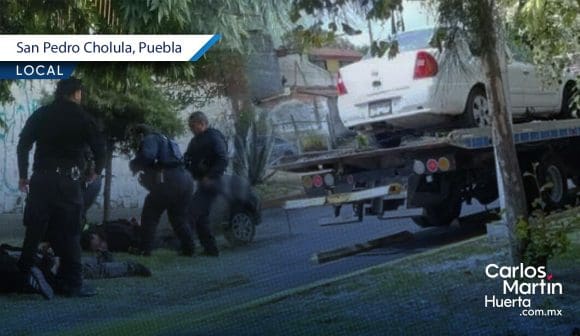 Intensa persecución en Plaza San Diego culmina con 3 detenidos y vehículos asegurados