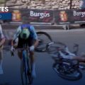 Isaac del Toro sufre lamentable caída en la primera etapa de la Vuelta a Burgos 2025