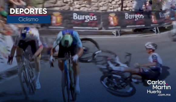 Isaac del Toro sufre lamentable caída en la primera etapa de la Vuelta a Burgos 2025