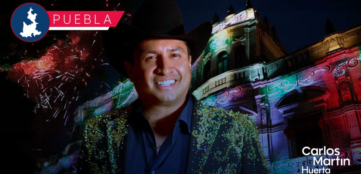 Julión Álvarez dará concierto gratuito el 15 de Septiembre en Puebla