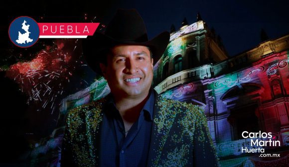 Julión Álvarez dará concierto gratuito el 15 de Septiembre en Puebla