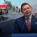 La Puebla que tenemos es resultado del abandono de administraciones pasadas: Armenta sobre baches