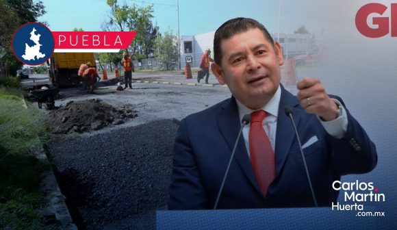 La Puebla que tenemos es resultado del abandono de administraciones pasadas: Armenta sobre baches