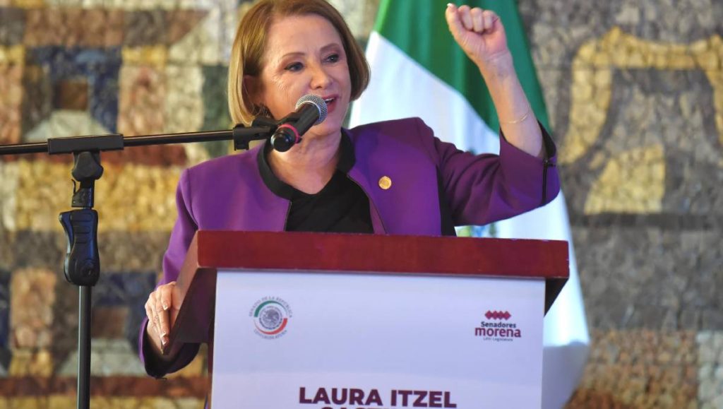 Laura Itzel Castillo sera la nueva presidenta de la Mesa Directiva del Senado a partir de septiembre 3