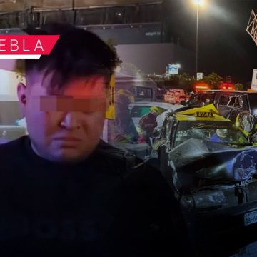 Liberan a Luis Fernando tras accidente en Vía Atlixcáyotl que dejó un muerto