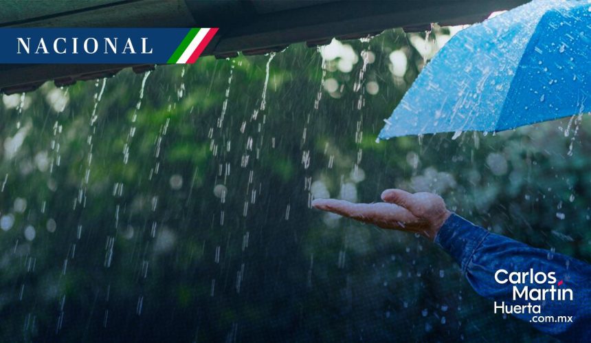 Lluvias muy fuertes en gran parte del país por circulación ciclónica y frente frío