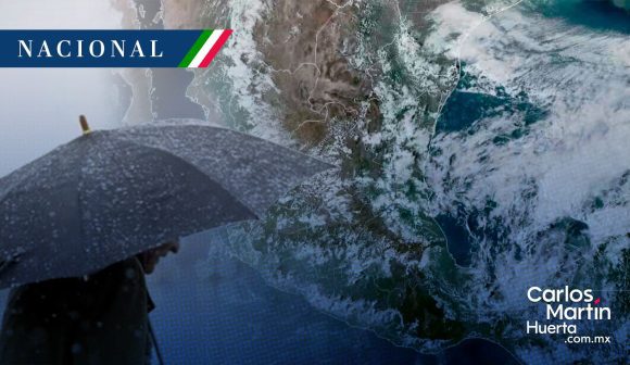Seguirán las lluvias este viernes en gran parte del país