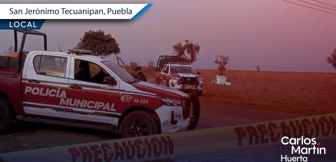 Localizan cuerpo apuñalado en San Jerónimo Tecuanipan