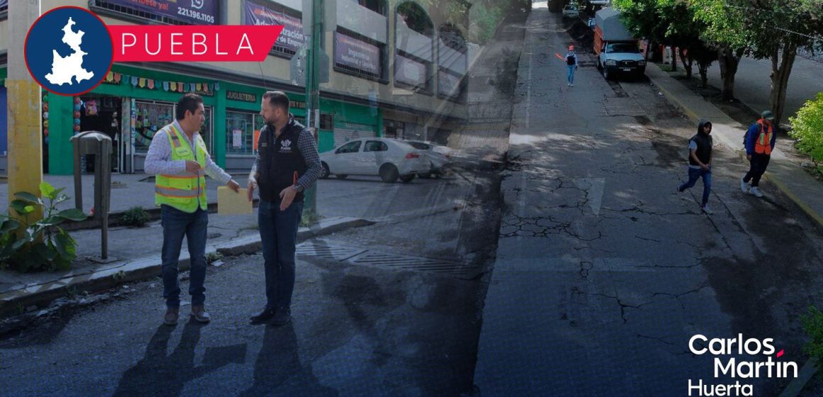 Mantenimiento en avenida 11 Oriente beneficiará a más de 6 mil poblanos