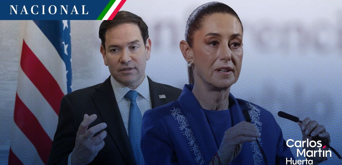 Sheinbaum confirma visita de Marco Rubio en septiembre