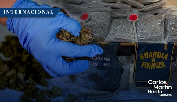 Aseguran 81 kilos de marihuana escondidos en  vestidos de novia en Italia