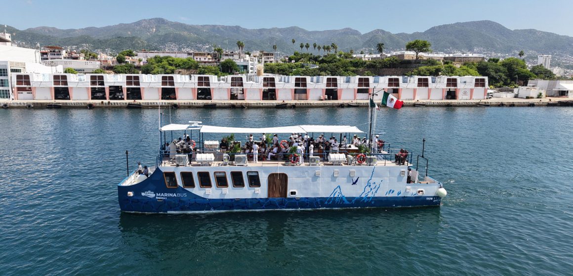 Inauguran el Marinabús en Acapulco