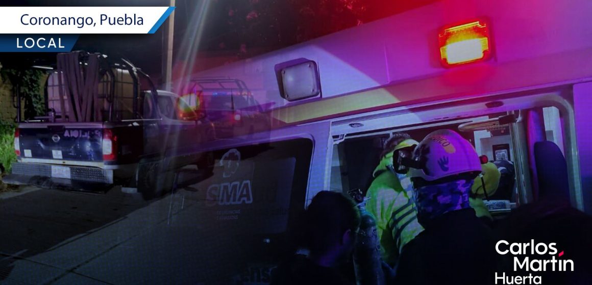 Menores sufren intoxicación tras incendio en Coronango; están hospitalizados