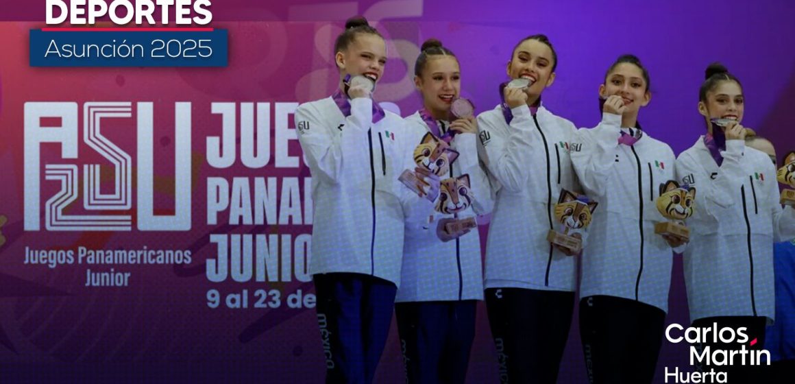 México acumula 38 medallas en los Juegos Panamericanos Junior Asunción 2025