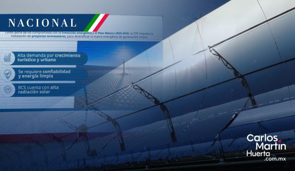 México construirá sus primeras plantas termosolares con una inversión de 800 mdd