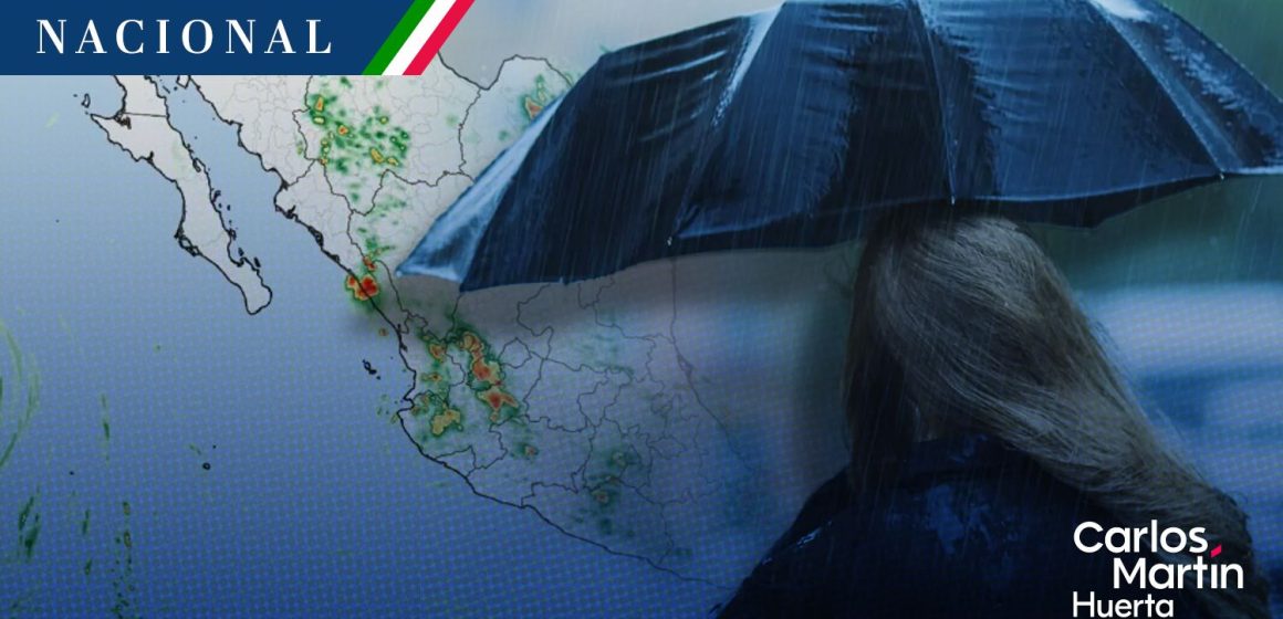 Alerta por lluvias intensas en nueve estados de México
