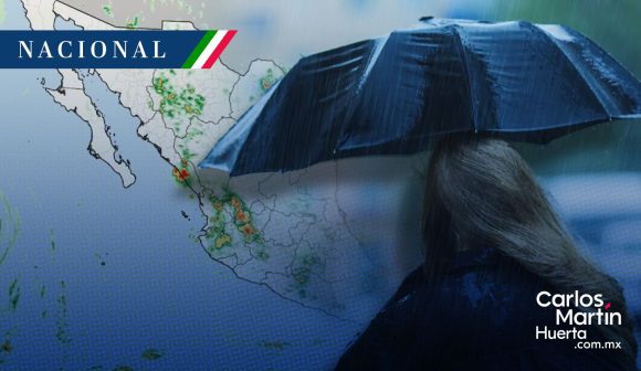 Alerta por lluvias intensas en nueve estados de México