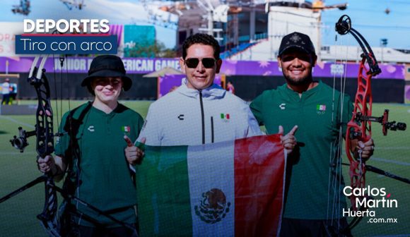 México obtiene oro en tiro con arco mixto durante los Juegos Panamericanos Junior Asunción 2025