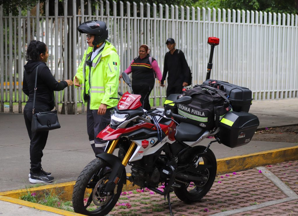 Motoambulancias en Puebla