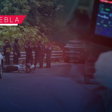 Muere en hospital motociclista baleado en la autopista México-Puebla