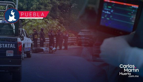 Muere en hospital motociclista baleado en la autopista México-Puebla