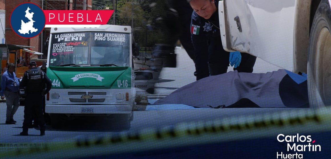 Muere mujer tras ser atropellada en La Margarita por microbús de la Ruta 44A
