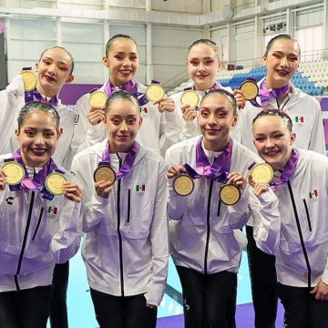 México se lleva los tres oros en natación artística en los Panamericanos Junior